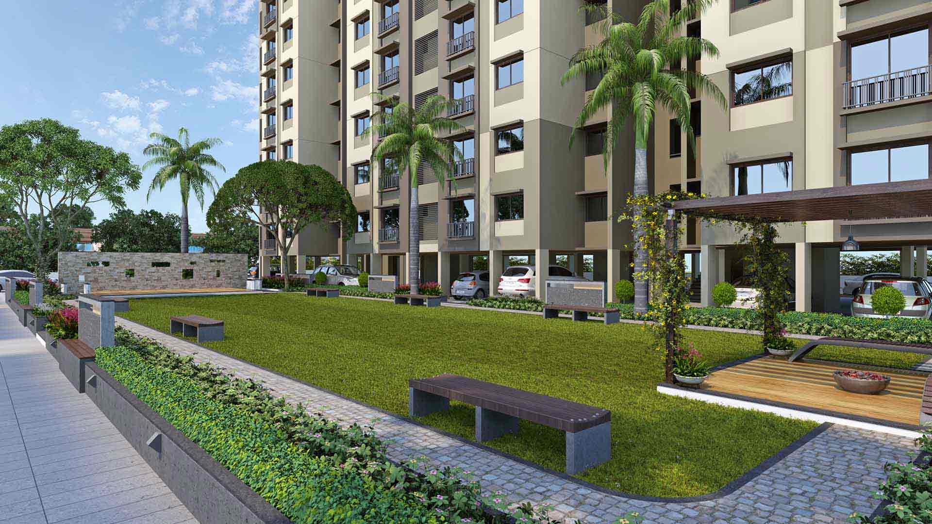 Aangan - Garden Area