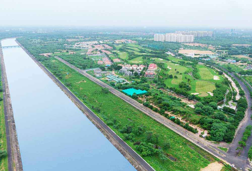 Narmada Water Supply in the Township