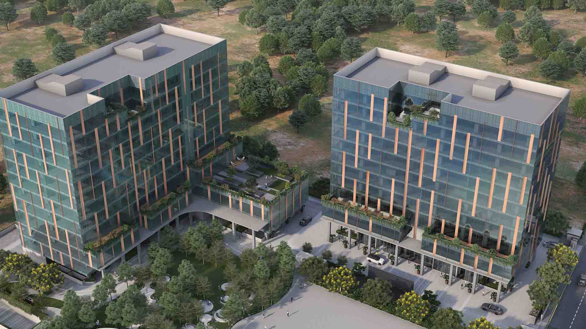 Inspire Corporate Capital Front Elevation