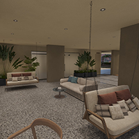 Seating Area with Swings