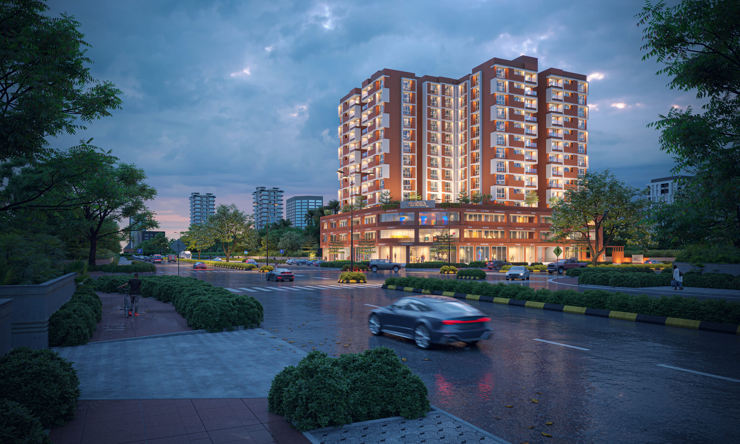 Amora by Adani Realty - Premium 3 BHK Homes in Ahmedabad with Everyday Retail Convenience!