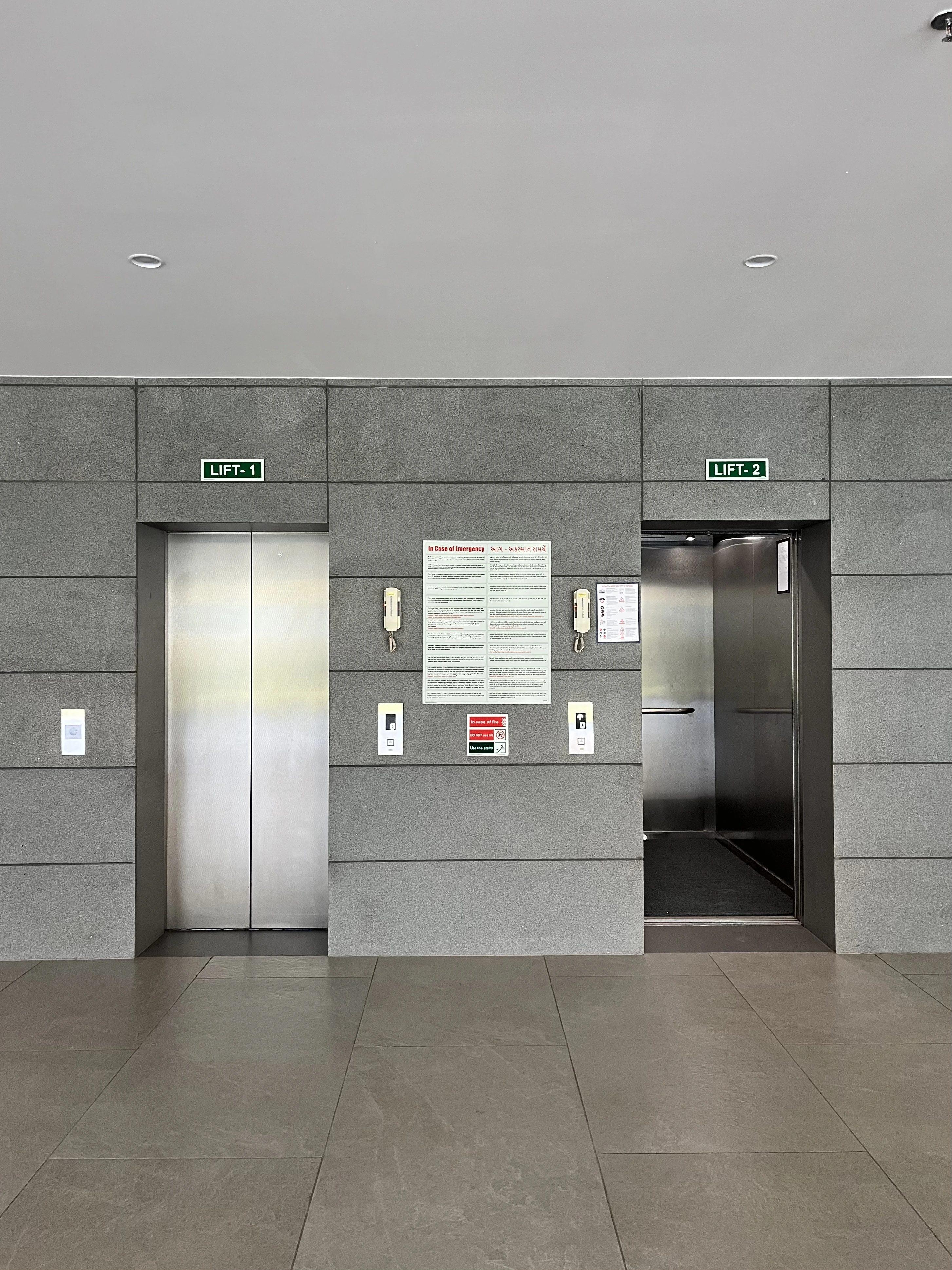 Wheelchair and Stretcher-Friendly Elevators