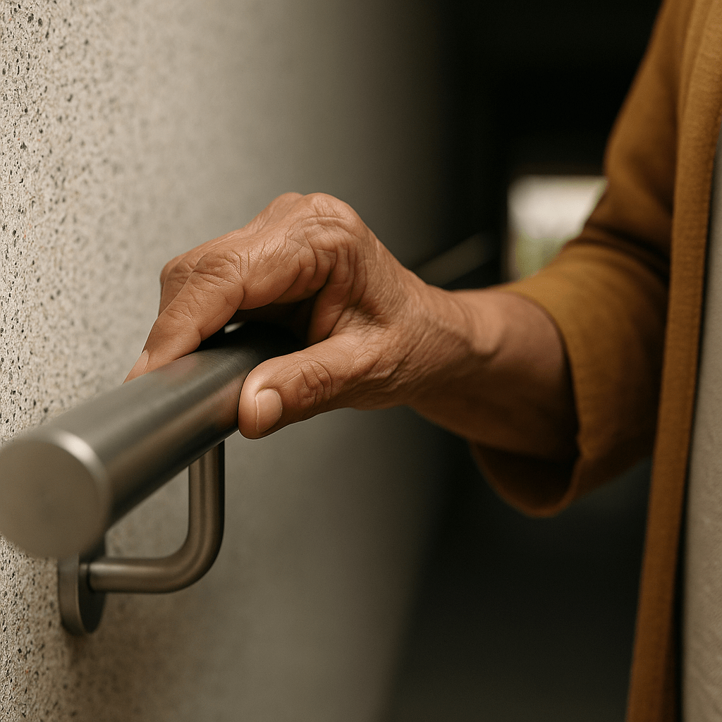 Handrails and Benches in Common Passageways