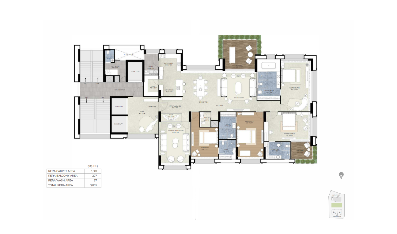 The Storeys Golf Coast - Master Layout