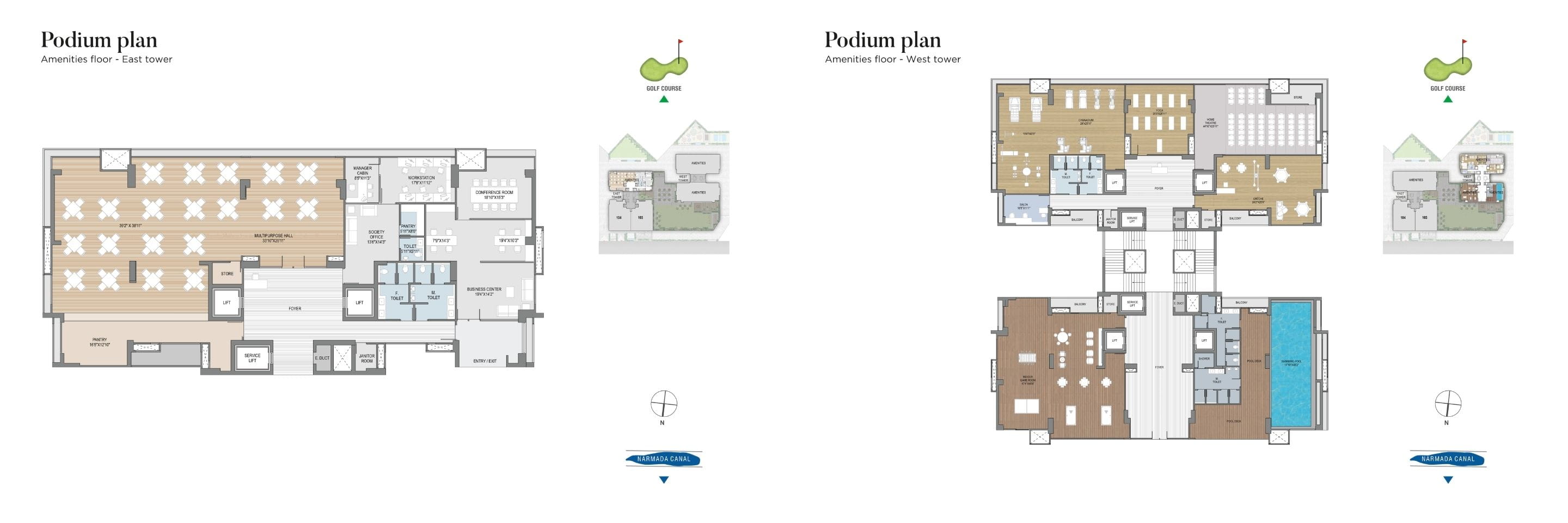 The Storeys Infinity - Master Layout
