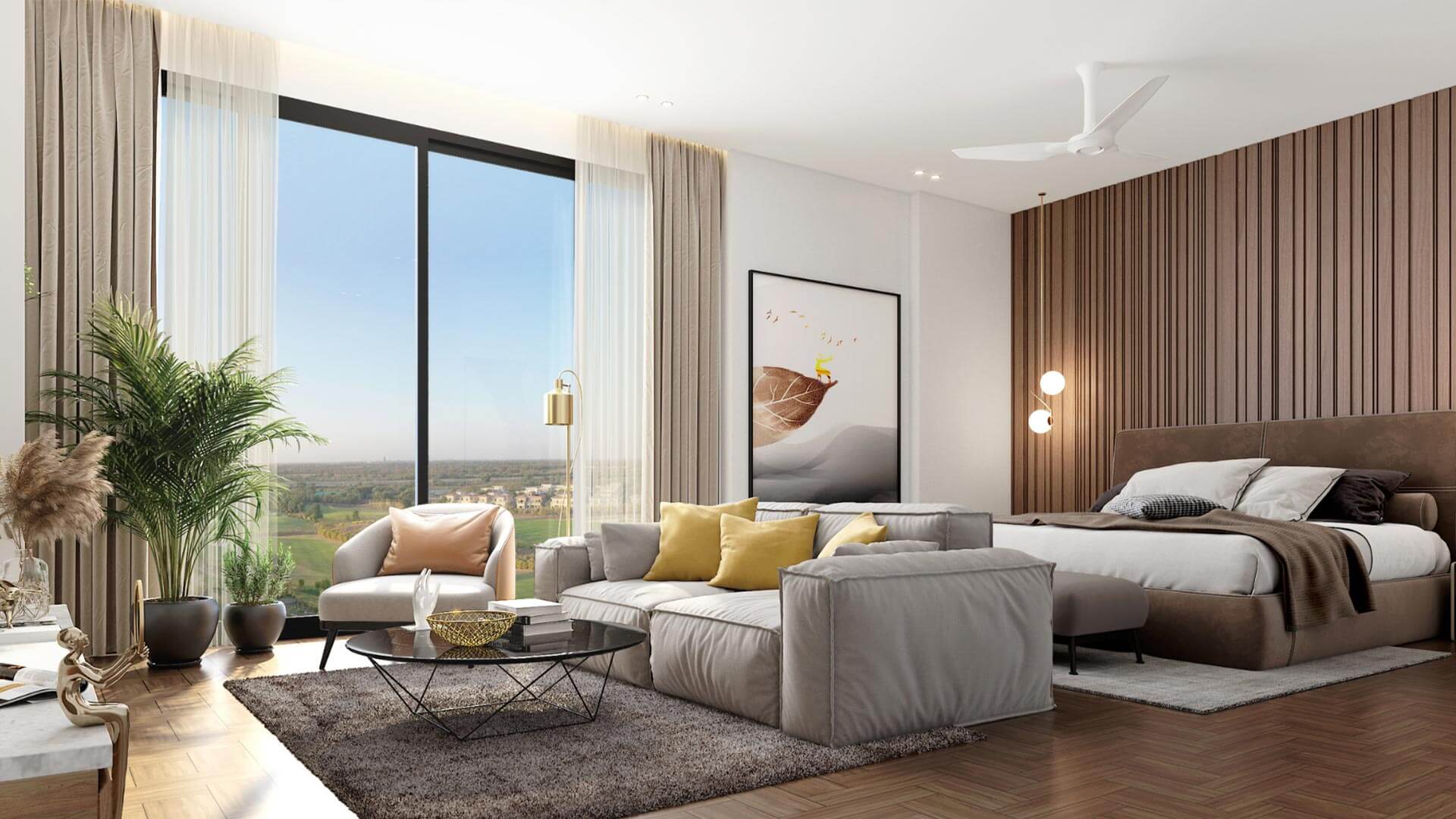 Adani The storeys master bedroom