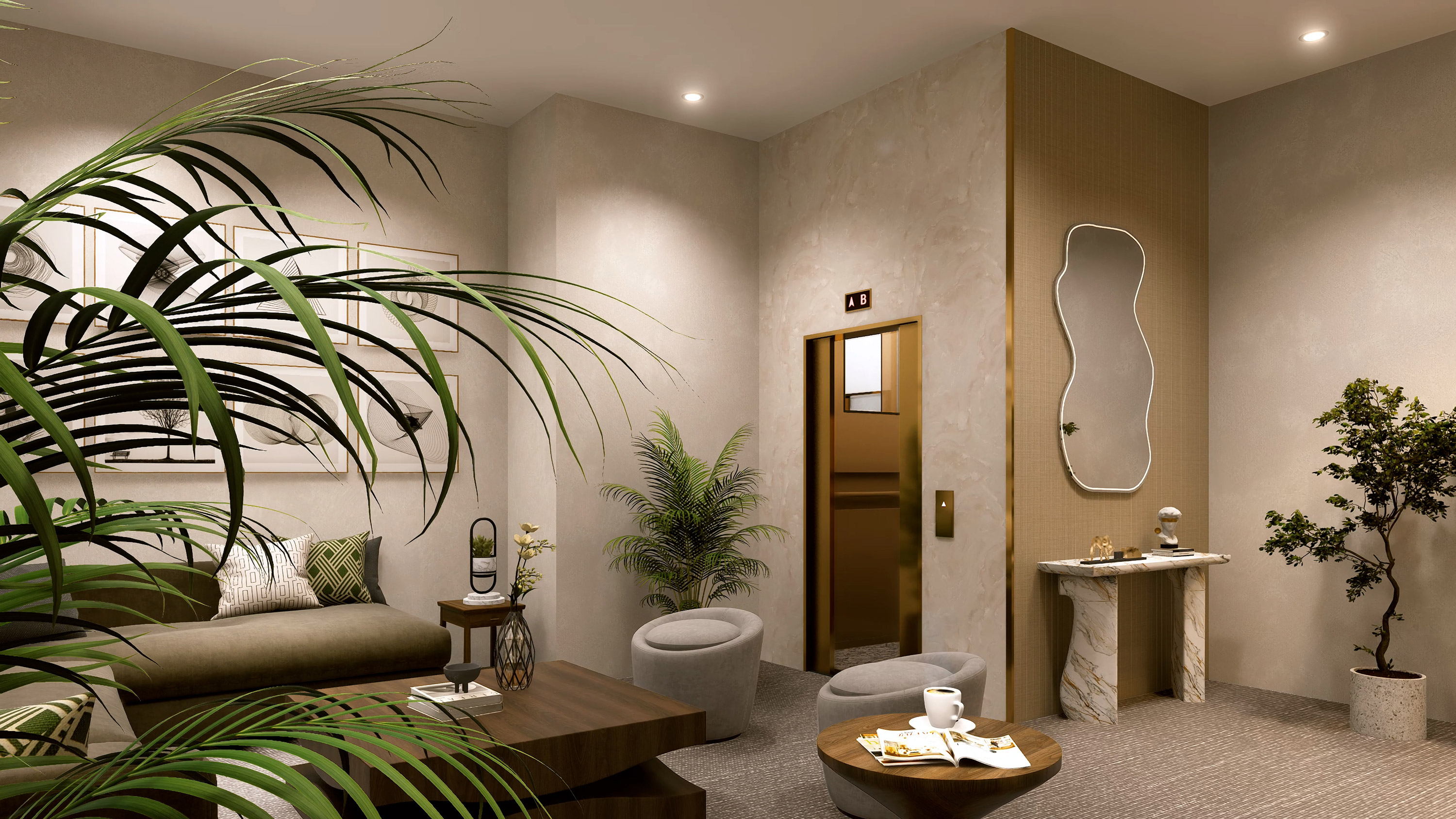 Exclusive Private Lift Access