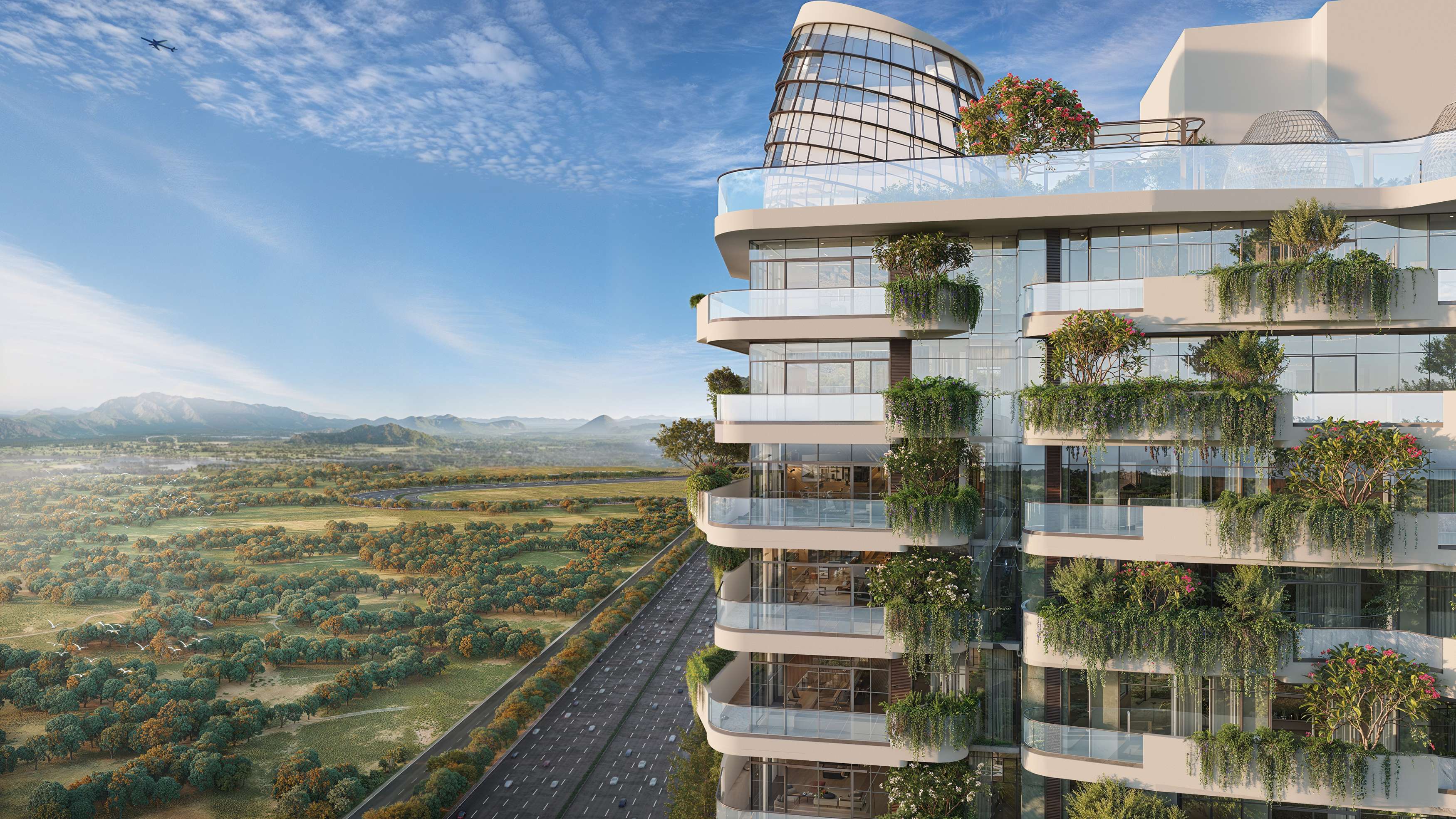 Forest living, Connected to the city.