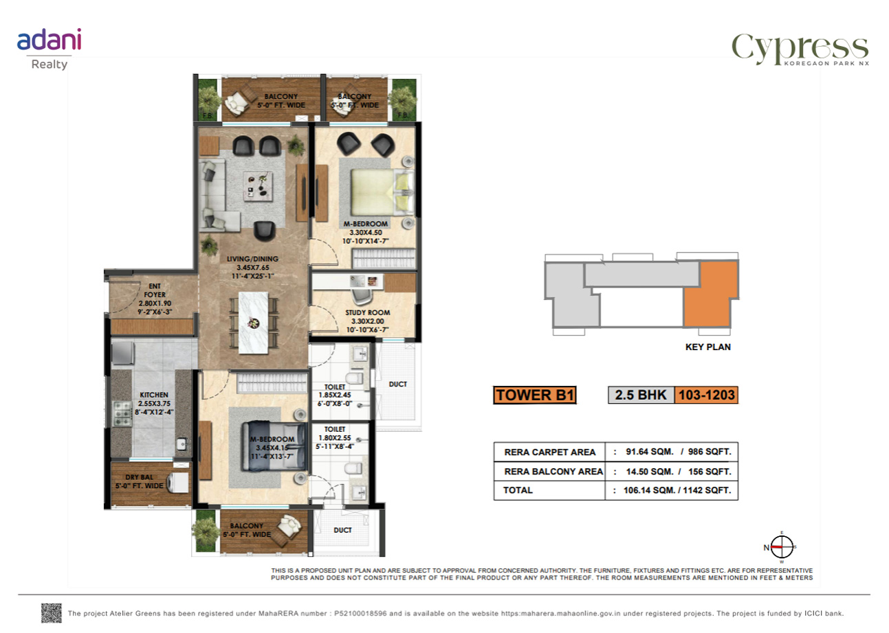 CYPRESS TOWER B1 UNITS 103