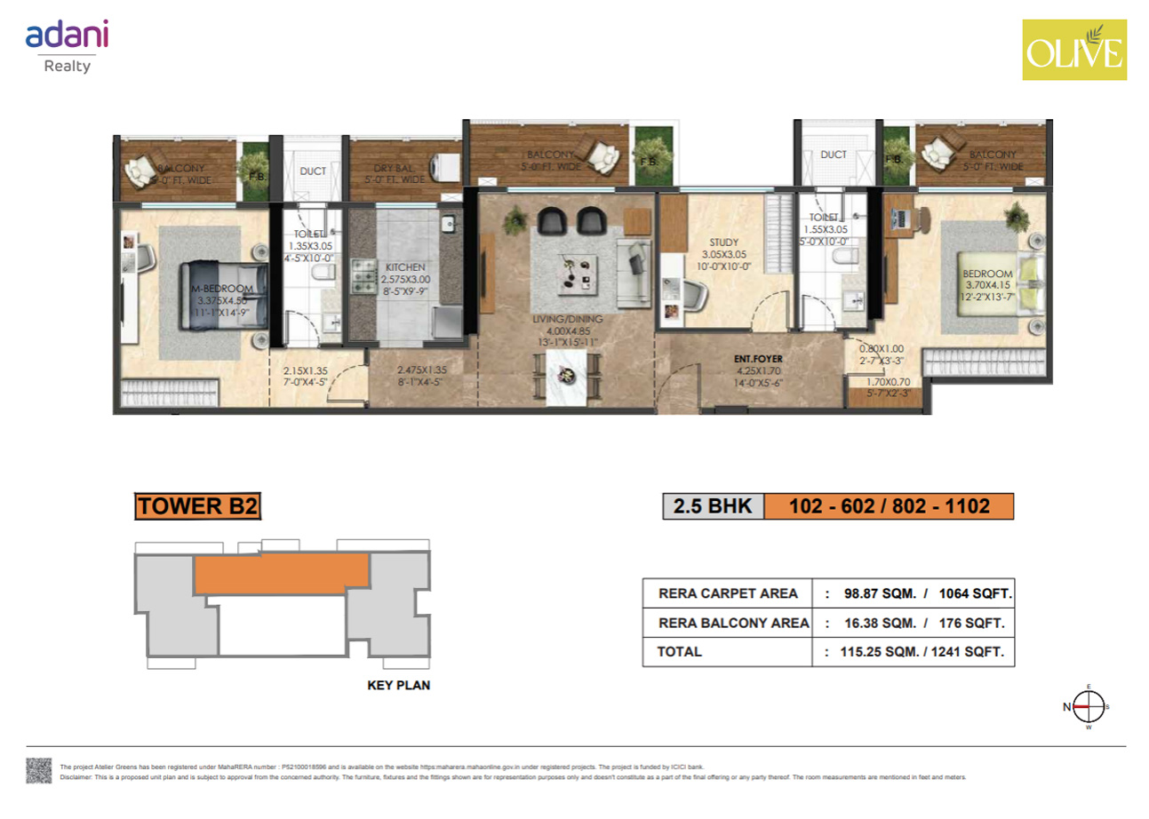 OLIVE TOWER B2 UNITS