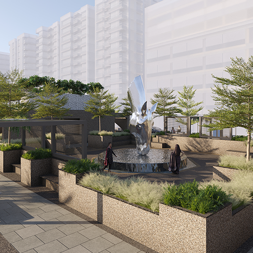 Sculptures and Water Features