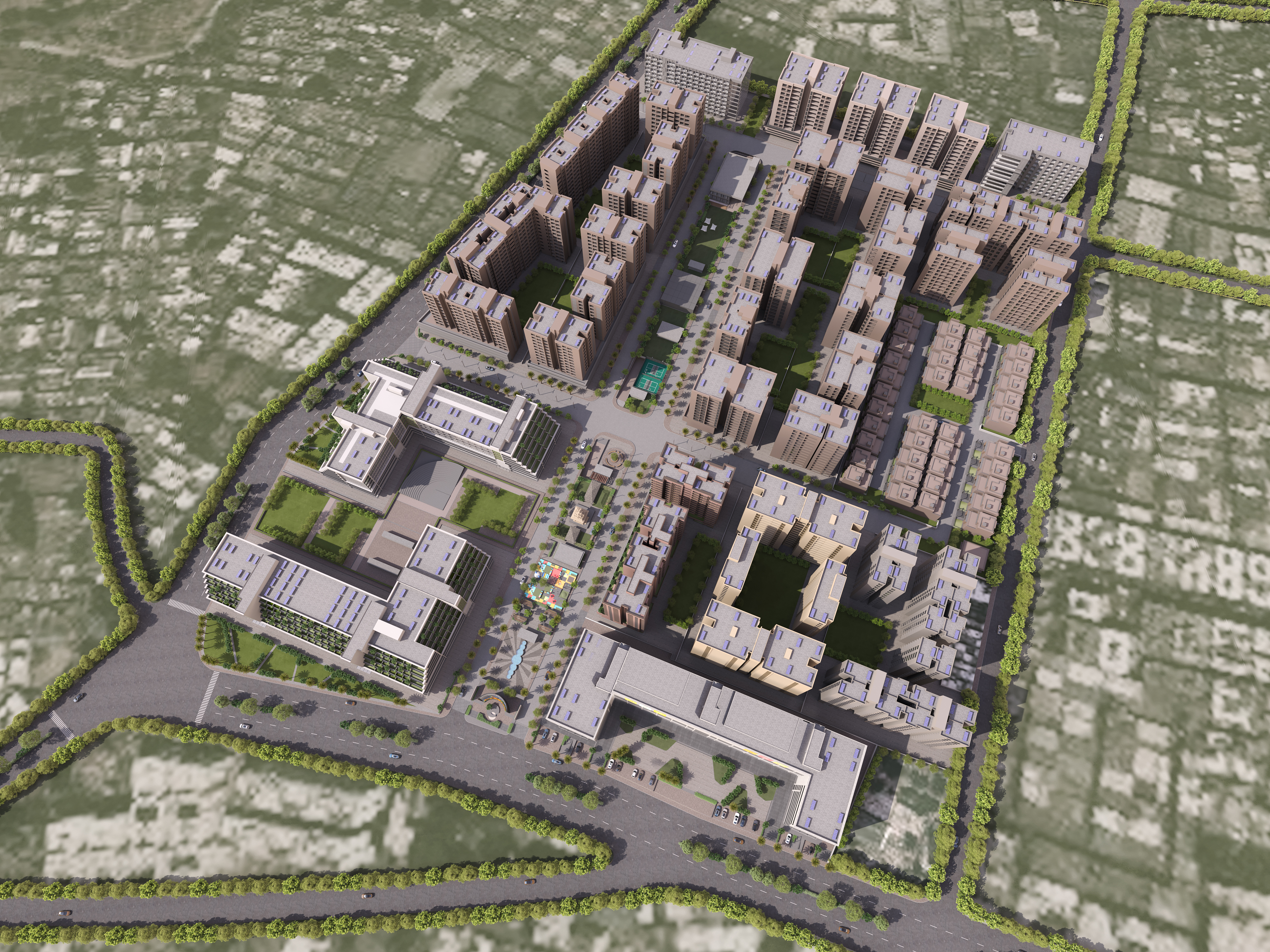 Suryagram  - Master Layout